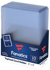 Fanatics Topload Card Holder (108pt) - 10ct